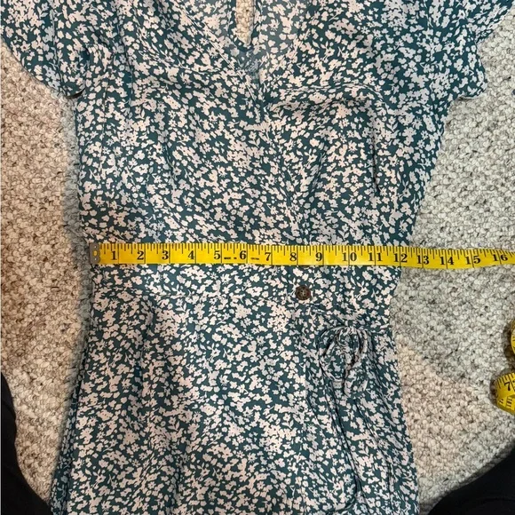 Sienna Sky Floral Faux-Wrap Maxi Dress - Size S - Picture 9 of 9